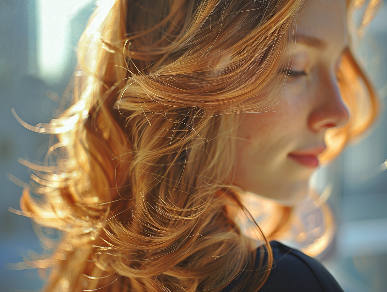 cheveux miel